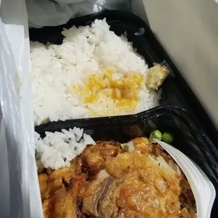 Vegetable Egg Foo Young with $2 shrimp. Did y&apos;all say it with a fake accent too? Lol