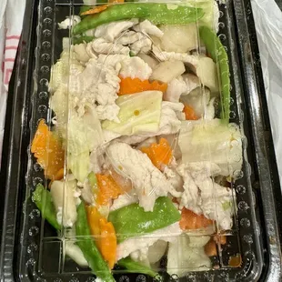 Moo Goo Gai Pan (no mushrooms)