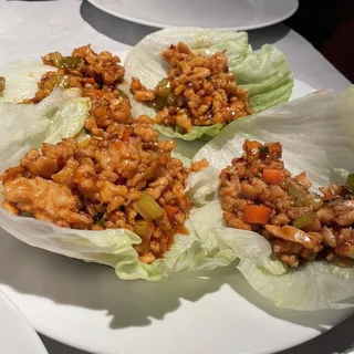 Minced Chicken Lettuce Wraps*
