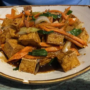 Szechuan tofu