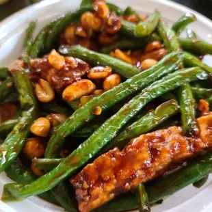 String Bean with Peanuts and Tofu (ordered mild) - exceptional! This will be on regular rotation now.