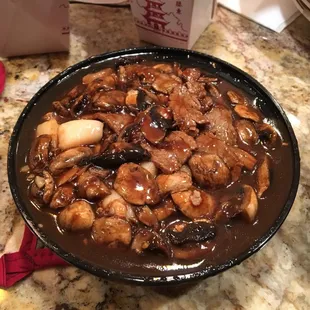 Large Ma La Beef And Scallops