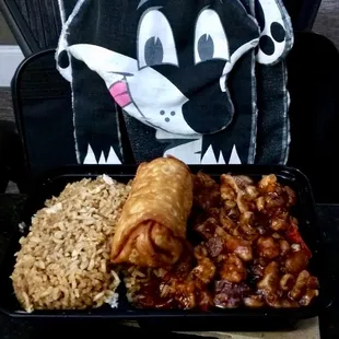 Kung Pao Chicken combination