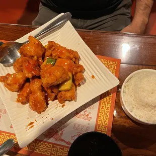11/17/21 Chef's Spicy Chicken ($13.50)