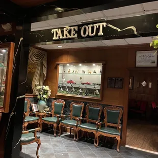take out area