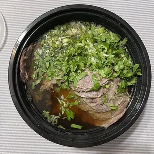 Rice noodle with beef shank