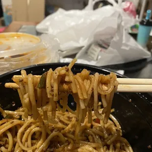 Broken noodles are like&quot; left overs&quot;