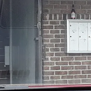 Overhead Apt Entrance..edgy.