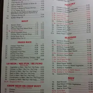 Menu (inside, left)