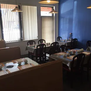 Some of the dining area