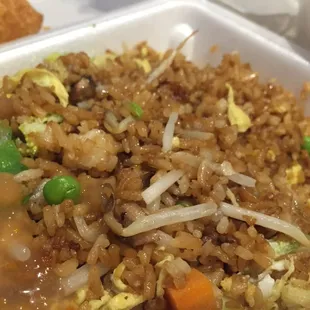 Vegetable fried rice