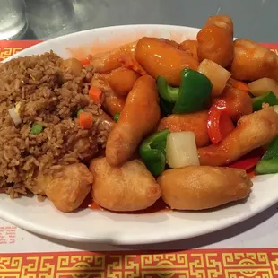 Sweet &amp; Sour Chicken! Yummmy!