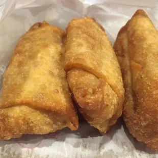Egg Rolls (they have vegetable and meat options)