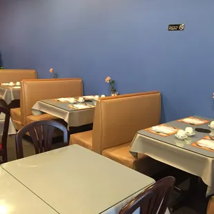 Some of the dining area