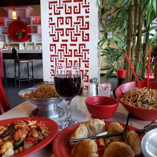 A delicious wine accompanying the food of your preference