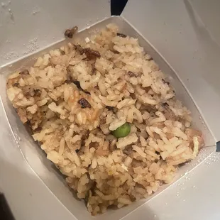 Hard fried rice