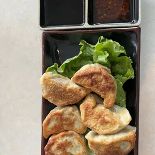 As far as I am concerned, the best potstickers in the Portland area!