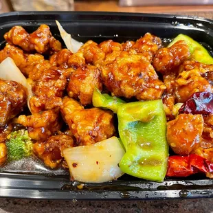 General Tso's Chicken. Super classic. Super good!