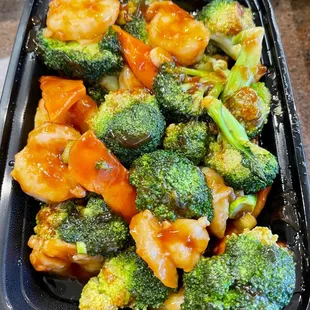 Yummy Garlic Shrimp.