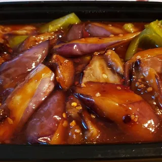 Eggplant with Garlic Sauce