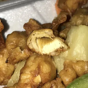 Sweet and sour chicken