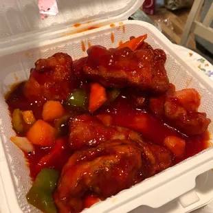 Sweet & Sour Fish