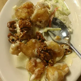 Honey Walnut Prawns