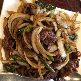 Mongolian beef