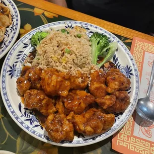 General Tso Chicken lunch special