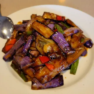 Eggplant with Garlic Sauce
