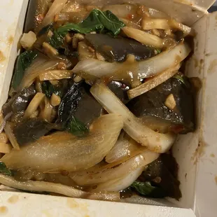 Basil Eggplant. This wasn't bad, but left more to be desired.