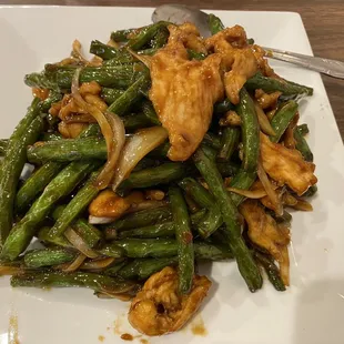 String Beans Chicken.