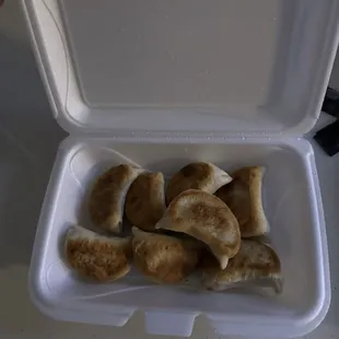 Pan fried dumplings