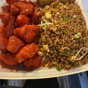 Hunan Chicken Combo