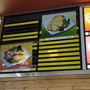 Menus
