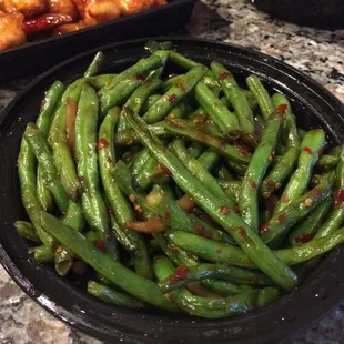 Green Beans Szechuan Style