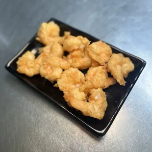 Friend prawns