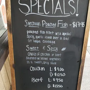 More Specials!
