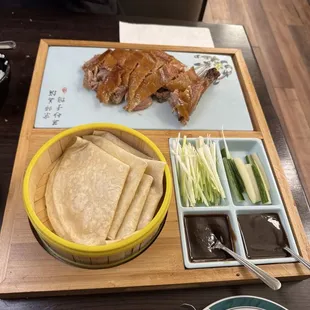 Half Peking duck