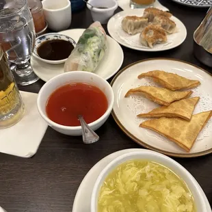 Food on the table