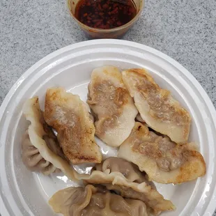Pan Fried Pork Dumplings