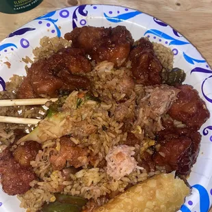 CO3. General Tso's Chicken 101. Egg Roll