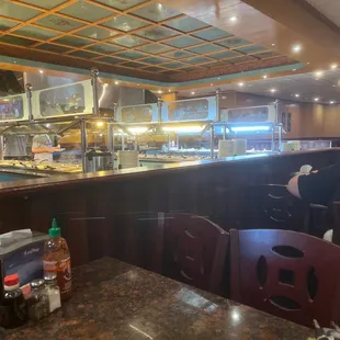 Buffet area