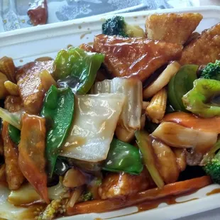 House Bean Curd with Brown Sauce