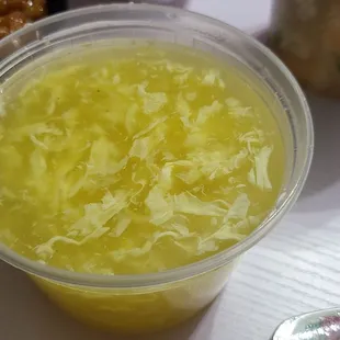 Egg drop soup