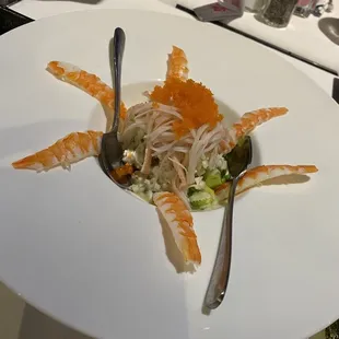 Crab salad