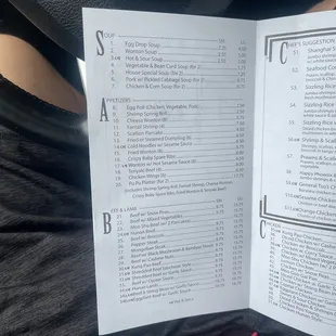 the contents of a car&apos;s interior