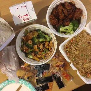 $36 meal good for 4 people
