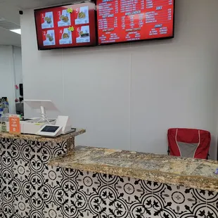 Front counter