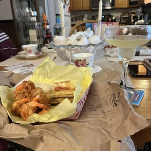 All I could eat. First meal of the day.